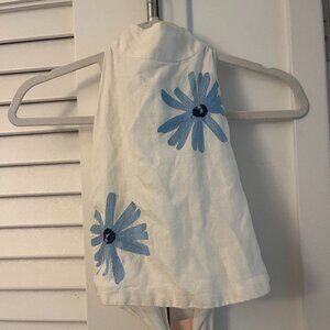 Something Navy Open Back Top